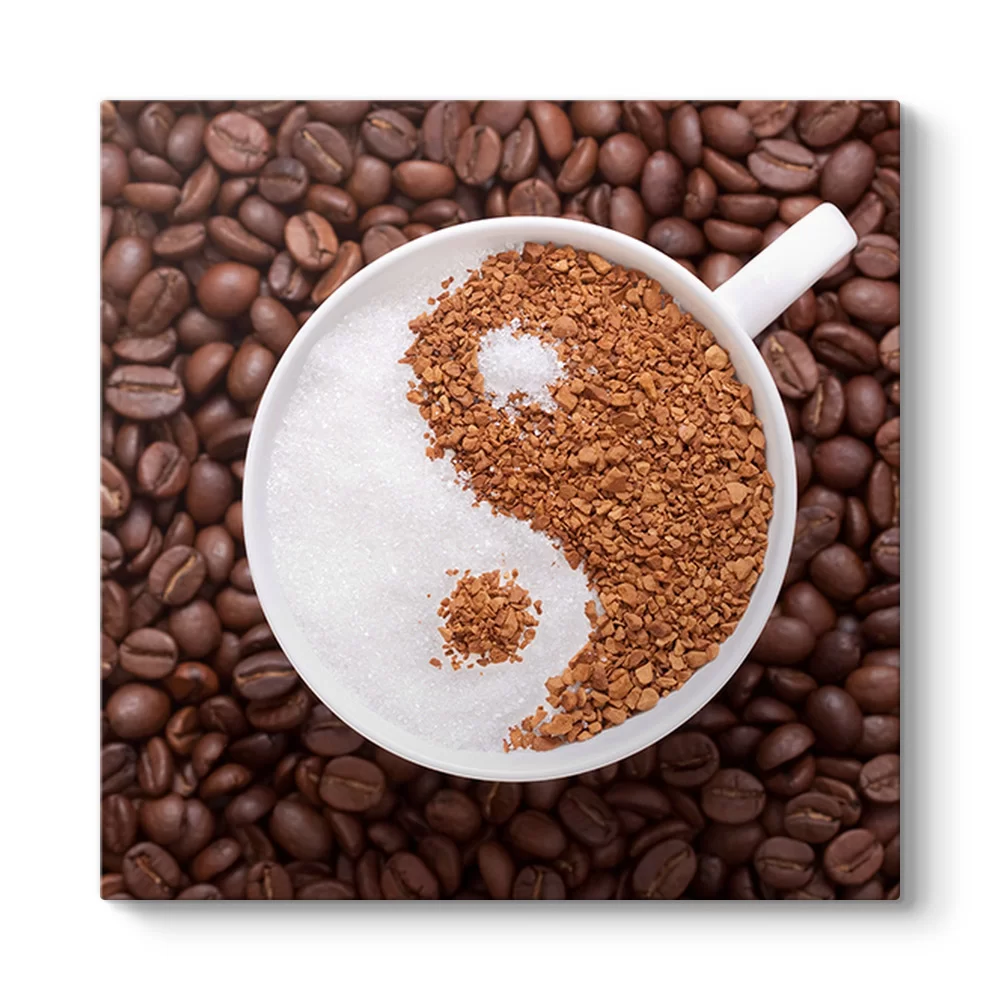 Ying Yang Kahve Tablosu - Model 3